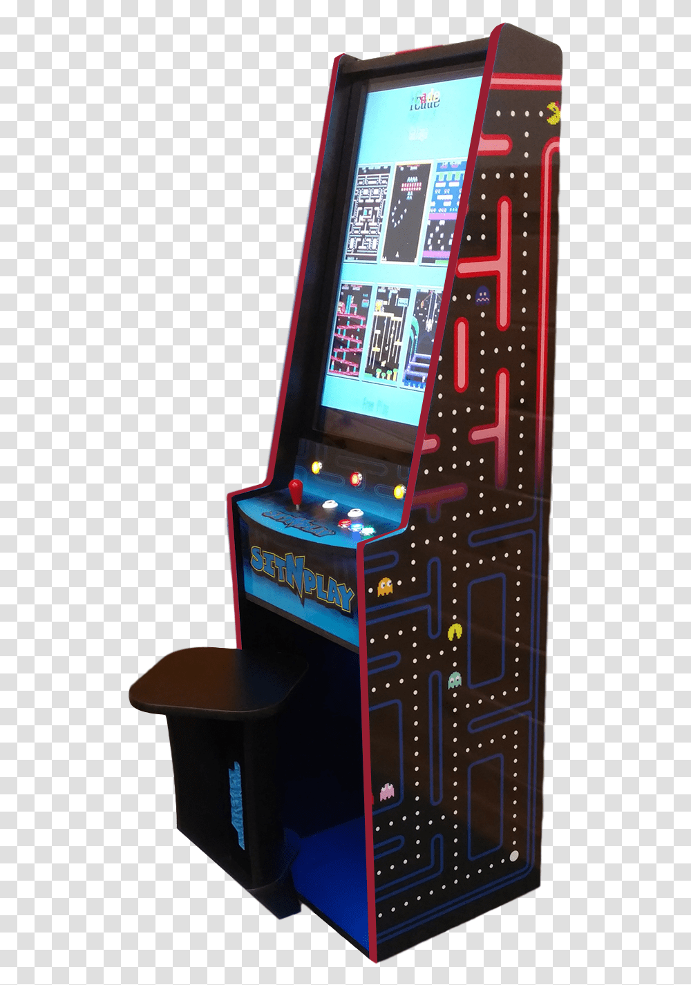 Arcade Game Slim Upright Multicade Arcade Cabinet, Mobile Phone, Electronics, Cell Phone, Arcade Game Machine Transparent Png