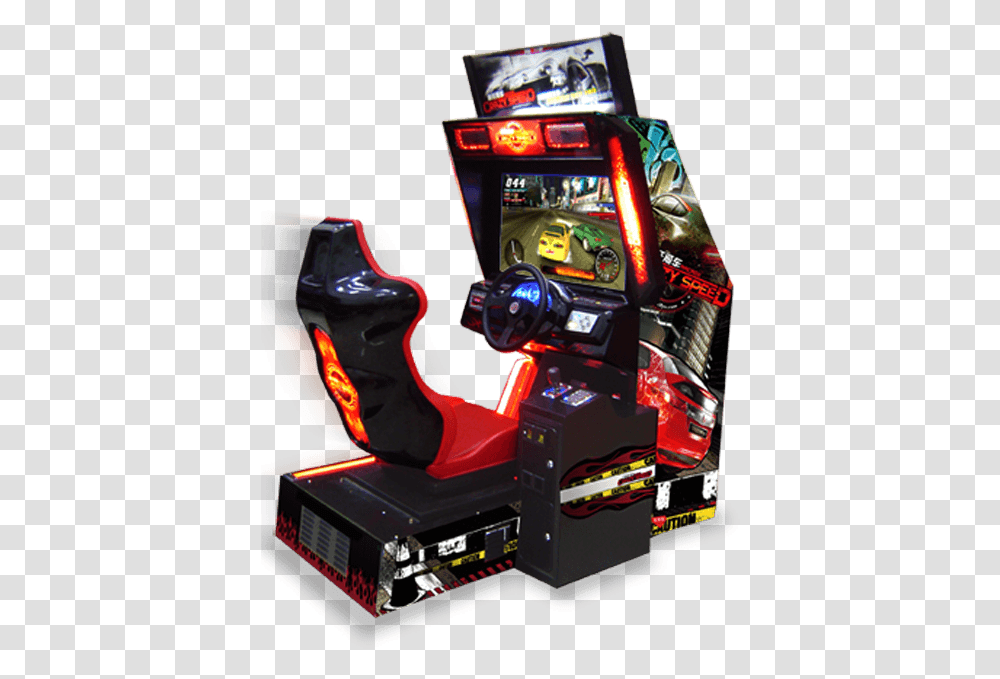 Arcade Gamescrazyspeedpng 480640 Arcade Games Arcade Racing Car Games, Arcade Game Machine Transparent Png