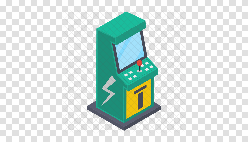 Arcade Joystick Machine Icon Video Game Arcade Cabinet, Toy Transparent Png