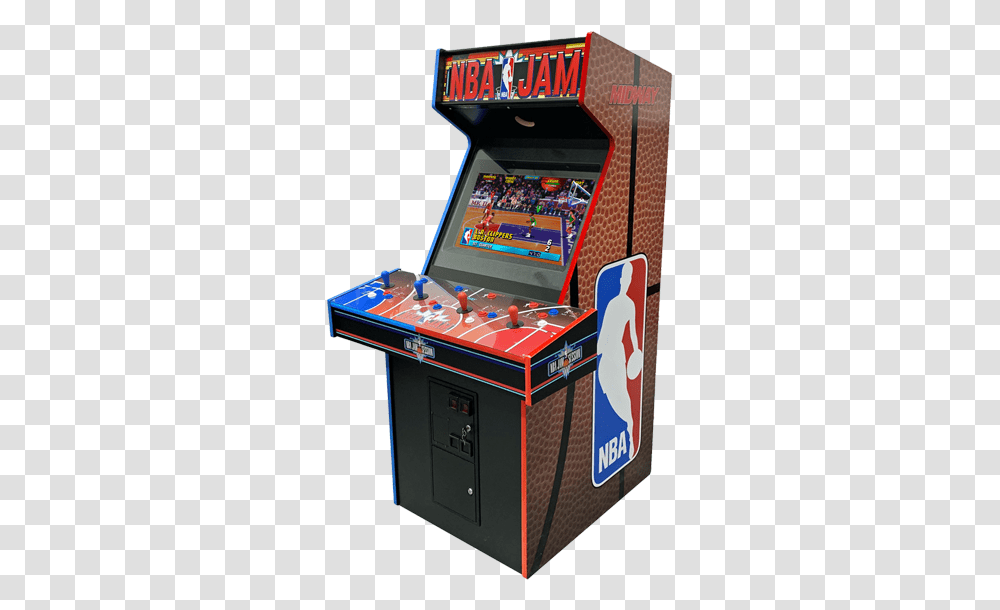 Arcade List - Decades Nba Jam Arcade Game, Arcade Game Machine Transparent Png