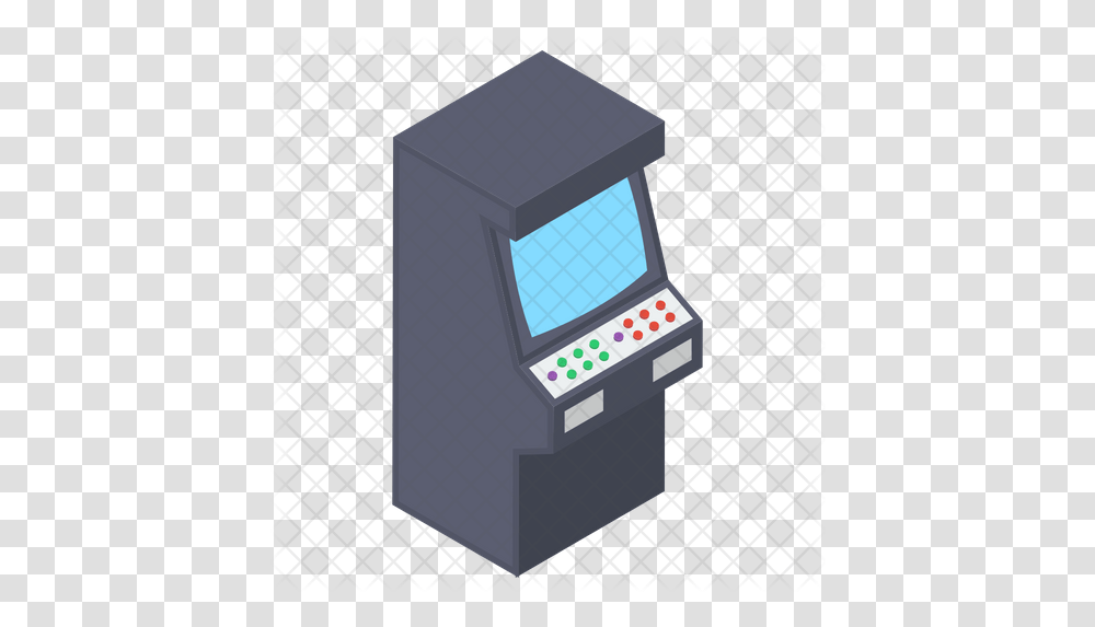 Arcade Machine Icon Video Game Arcade Cabinet, Mailbox, Letterbox, Arcade Game Machine, Kiosk Transparent Png