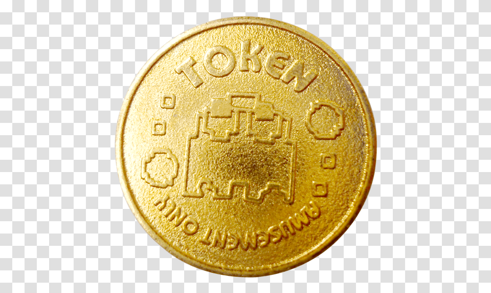 Arcade Token, Coin, Money, Rug, Gold Transparent Png