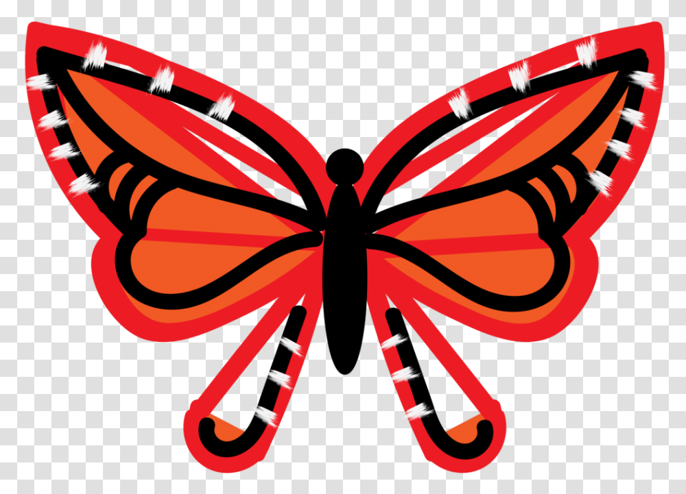 Arcadia Playschool Inc Single Butterfly Logo Brush Footed Butterfly, Dynamite, Pattern Transparent Png