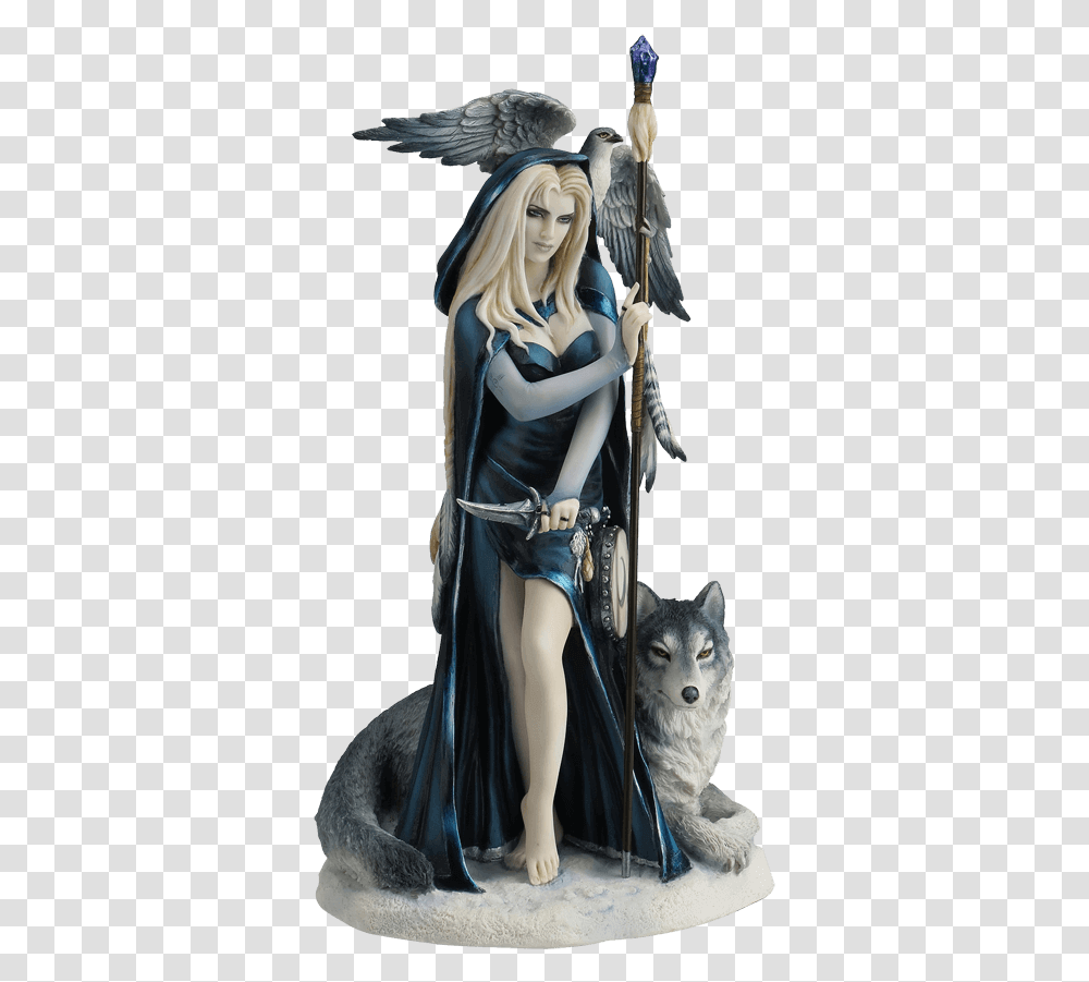 Arcana The Shaman Statue By Ruth Thompson Arcana The Magi By Ruth Thompson, Figurine, Bird, Animal Transparent Png
