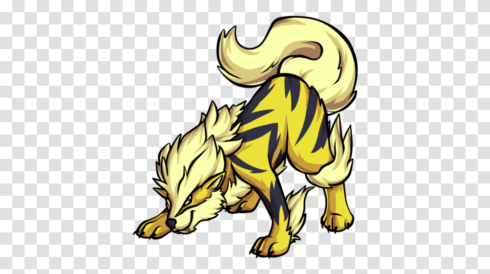 Arcanine Fan Art, Animal, Dragon, Mammal, Wildlife Transparent Png