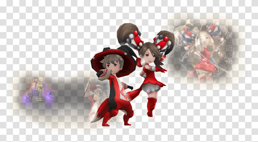 Arcanist Red Mage Bravely Default, Person, People, Leisure Activities, Doll Transparent Png