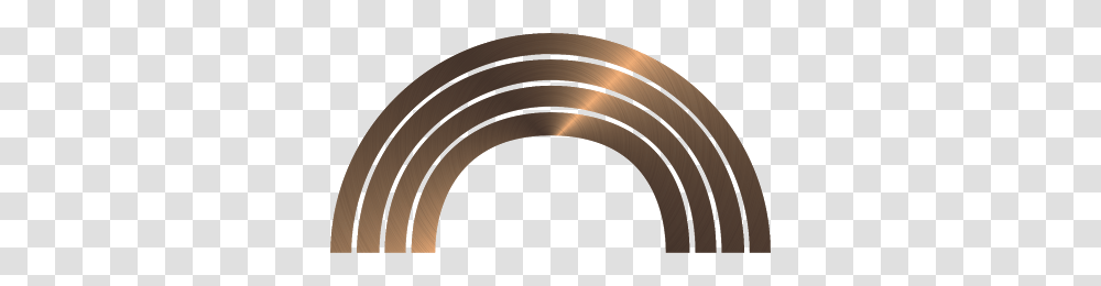 Arch Flat Brushed Circular Copper Metallic Metal Texture Shape, Spiral, Coil, Water, Rotor Transparent Png