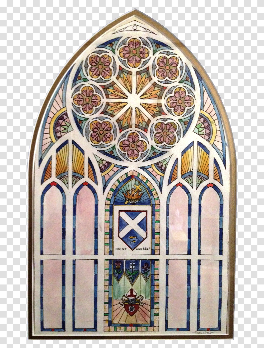 Arch, Rug, Stained Glass, Architecture Transparent Png