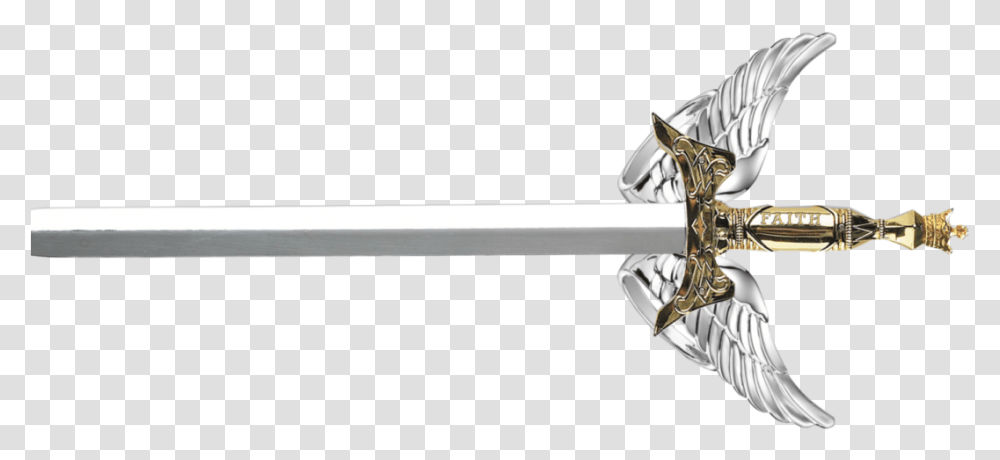 Archangel Faiths Sword Of Freedom Archangel Sword, Blade, Weapon, Weaponry, Person Transparent Png