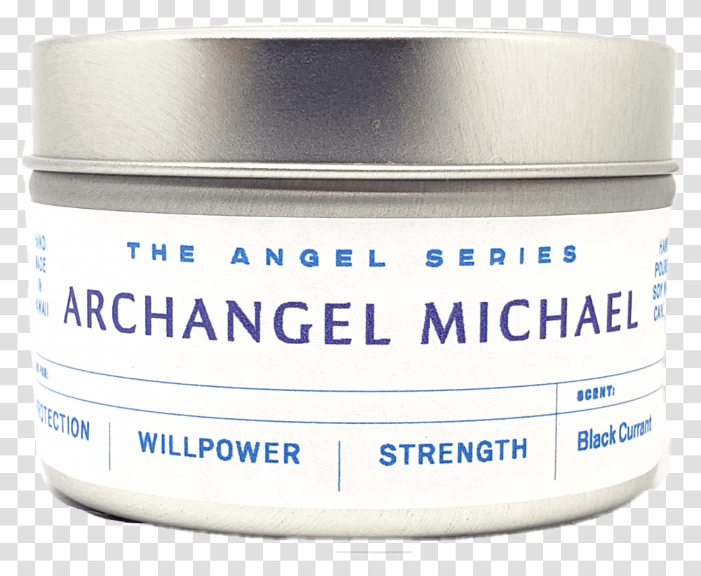 Archangel Michael Candle Box, Bottle, Cosmetics, Bowl, Lotion Transparent Png