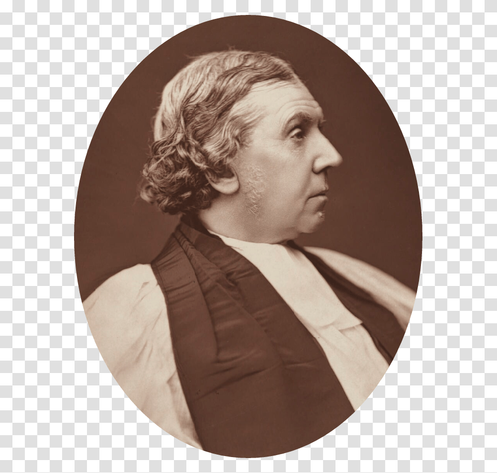 Archbishop Archibald Campbell Tait 1876 Vintage Clothing, Head, Face, Person Transparent Png