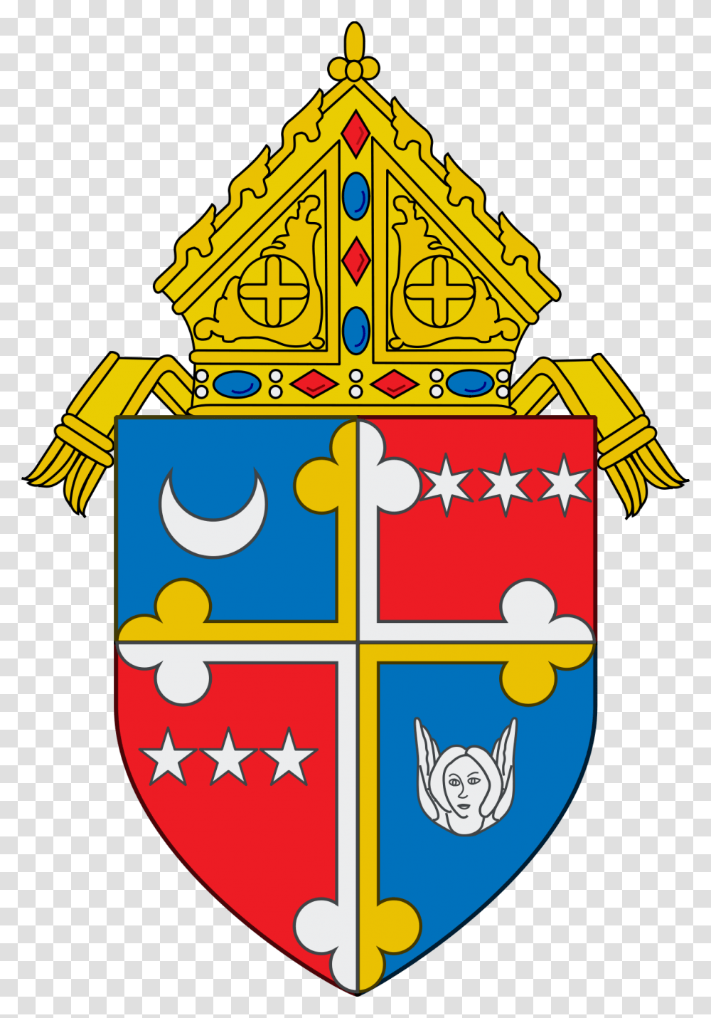 Archdiocese Of Newark Coat Of Arms, Armor, Shield Transparent Png