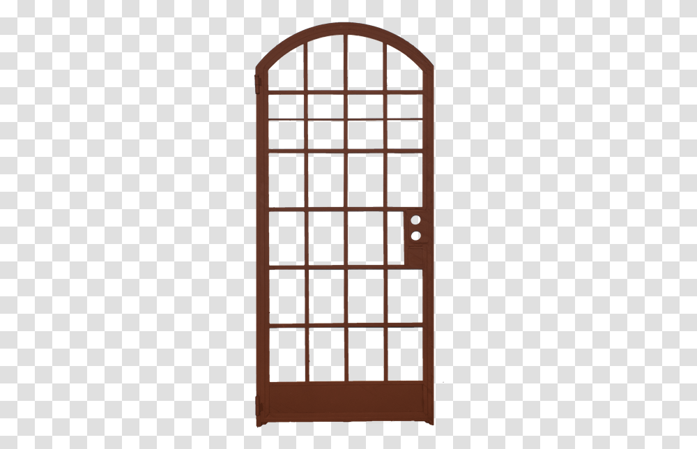 Arched Steel Door, French Door Transparent Png