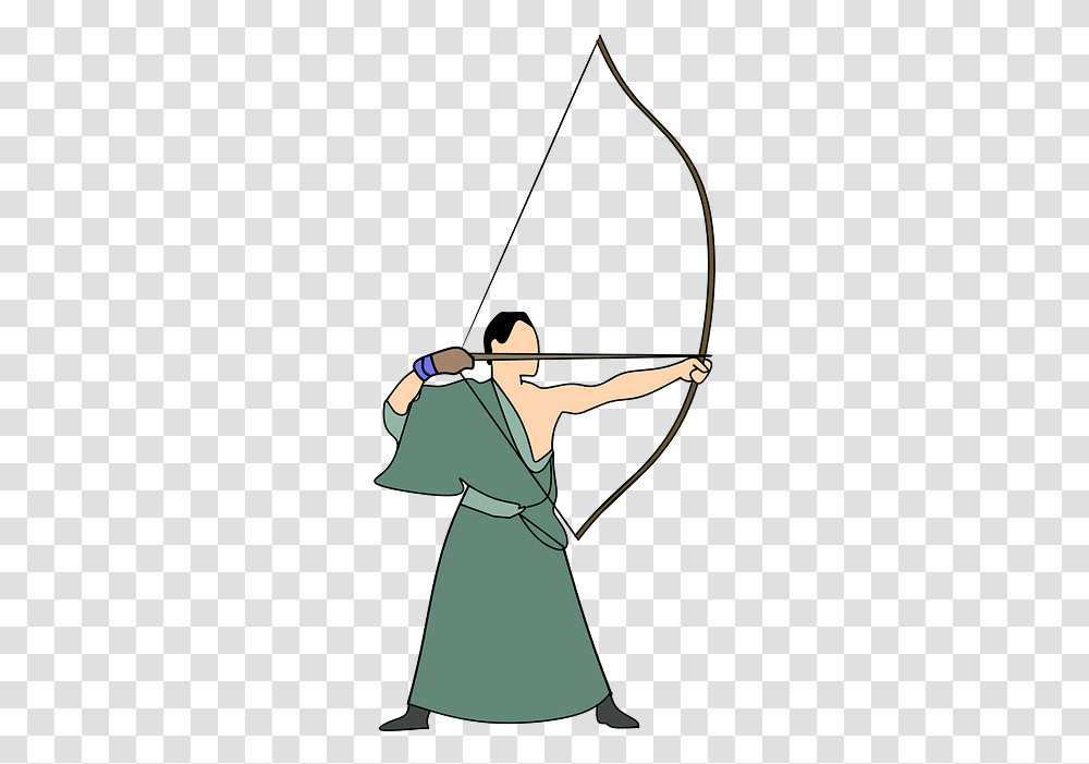 Archer Clipart Free Download In Or Vector Format Arrow, Person, Human, Archery, Sport Transparent Png