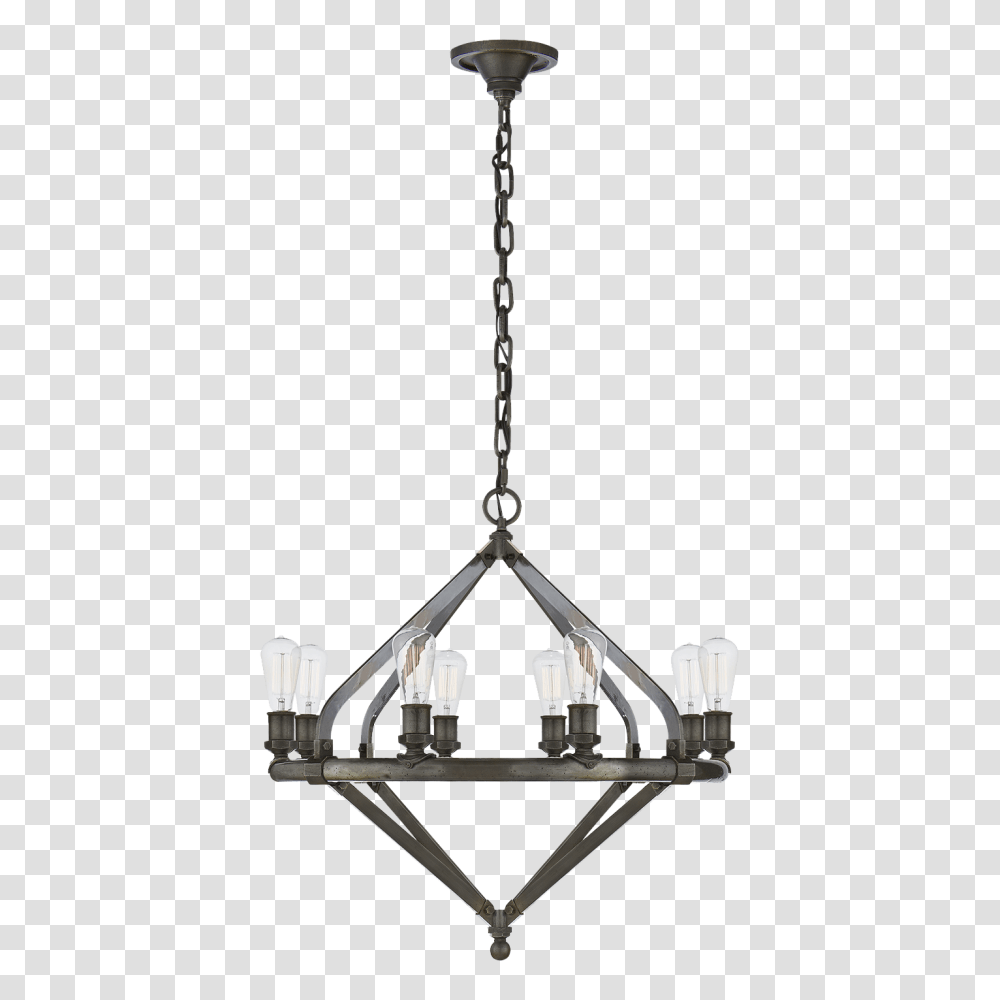 Archer Medium Chandelier, Lamp, Light Fixture, Ceiling Light Transparent Png