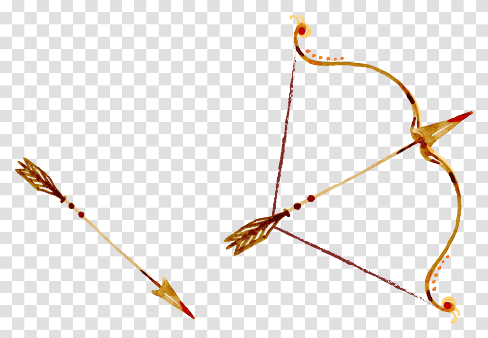 Archery Bow And Arrow Bow And Arrow Vector Transparent Png