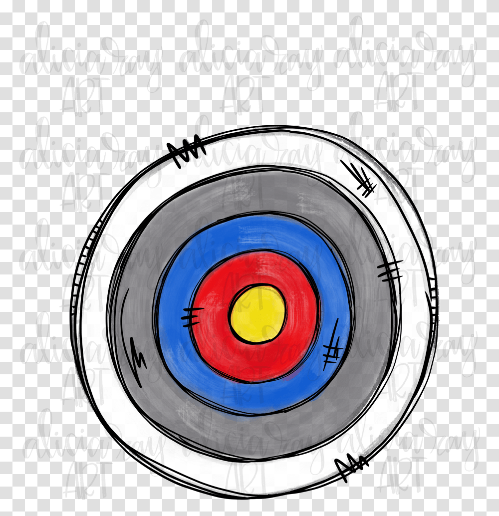 Archery Example Image Target Archery, Sport, Bow, Sports, Clock Tower Transparent Png