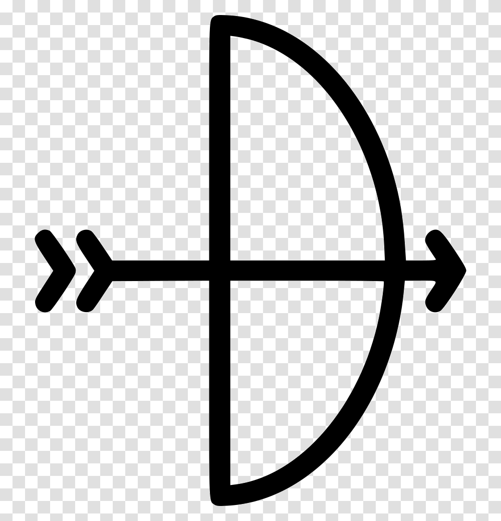 Archery Icon Free Download, Bow, Sport, Sports Transparent Png