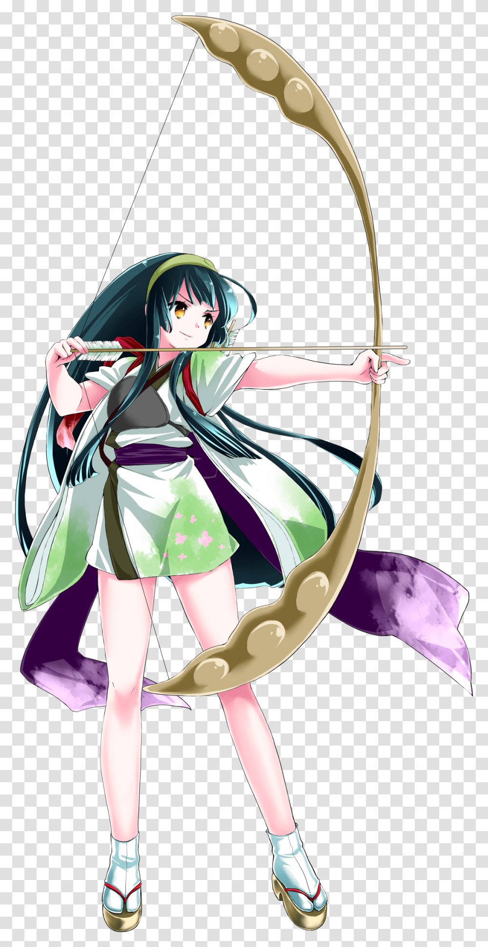 Archery Images All Archer Anime Girl, Sport, Bow, Person, Human Transparent Png