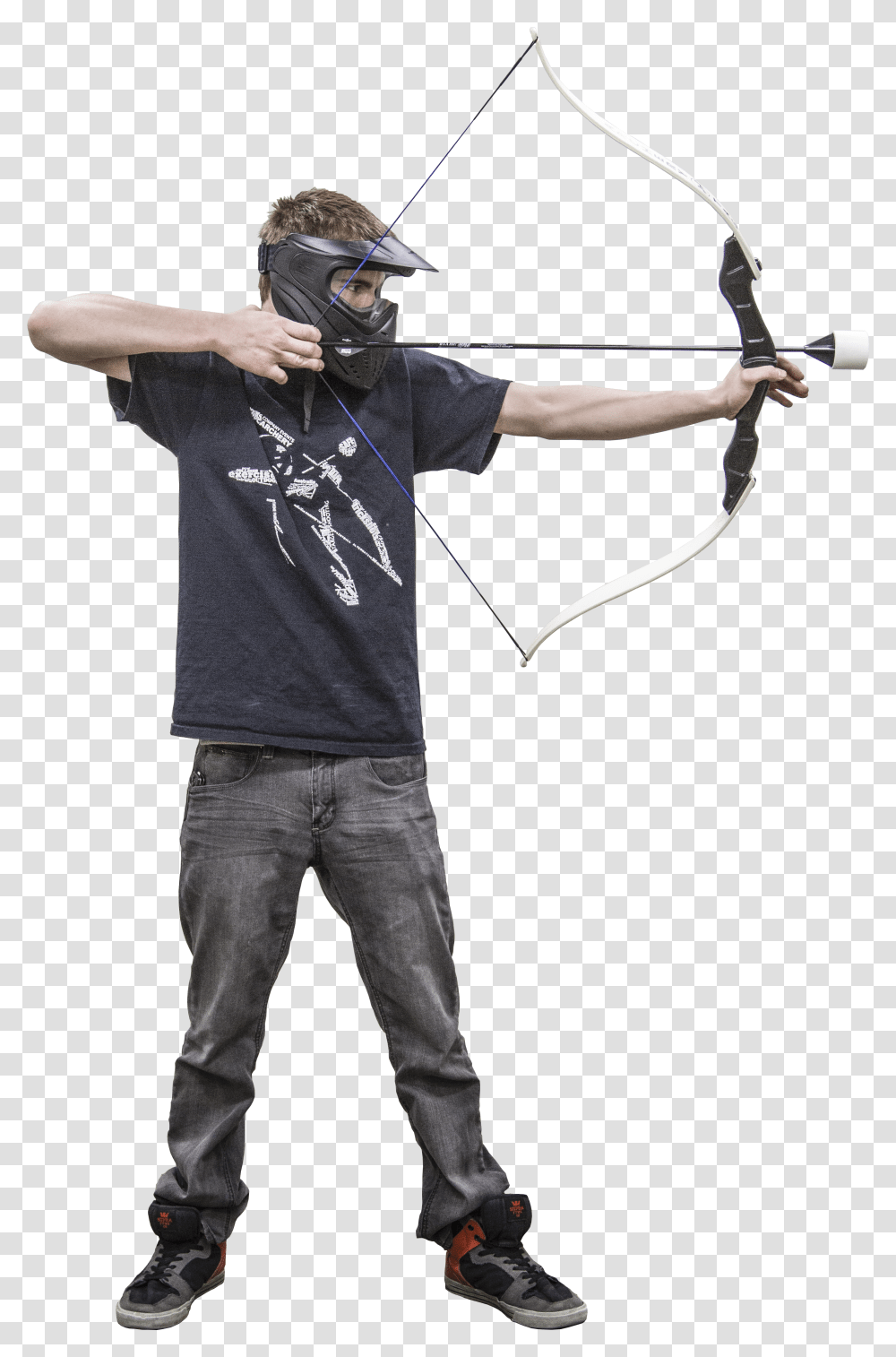 Archery Tag Fun Svg Man Archery Transparent Png
