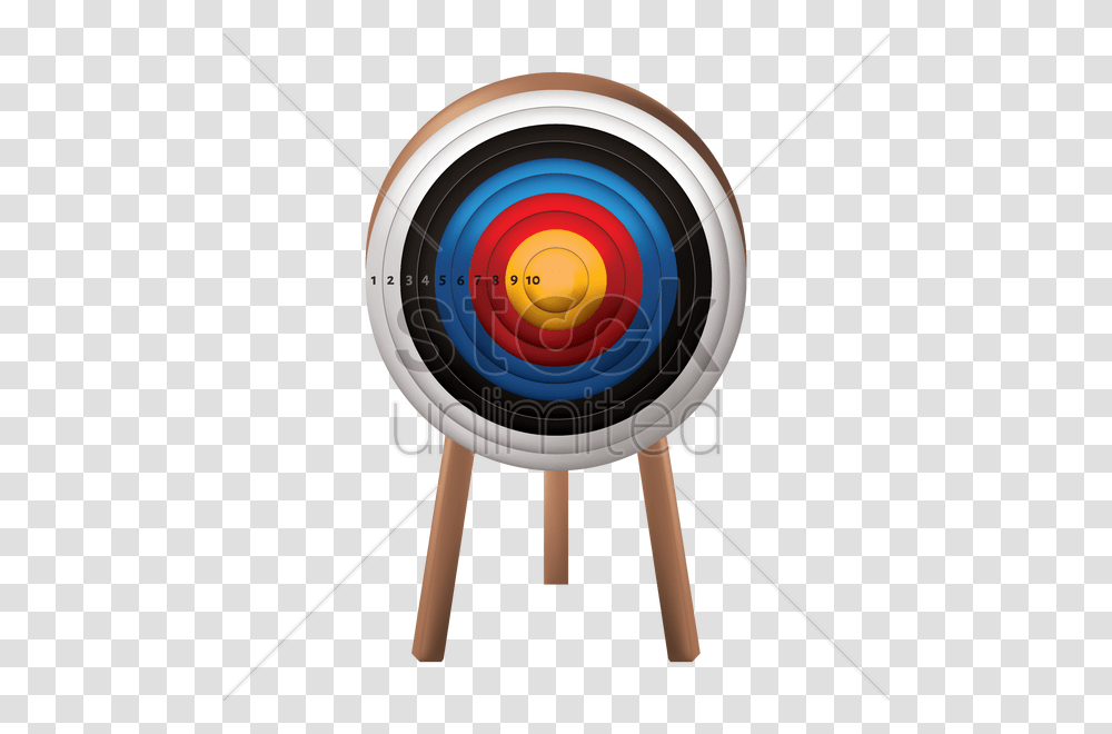 Archery Target Board Vector Image, Sport, Bow, Sports, Blow Dryer Transparent Png