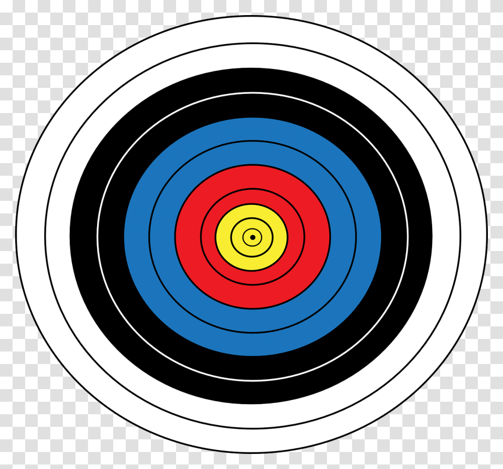 Archery Target, Shooting Range, Rug, Spiral, Tunnel Transparent Png