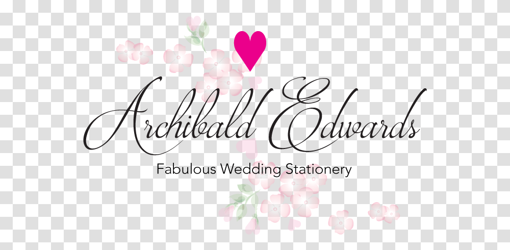 Archibald Edwards Award Winning Wedding Stationery Heart, Plant, Flower, Blossom, Cherry Blossom Transparent Png