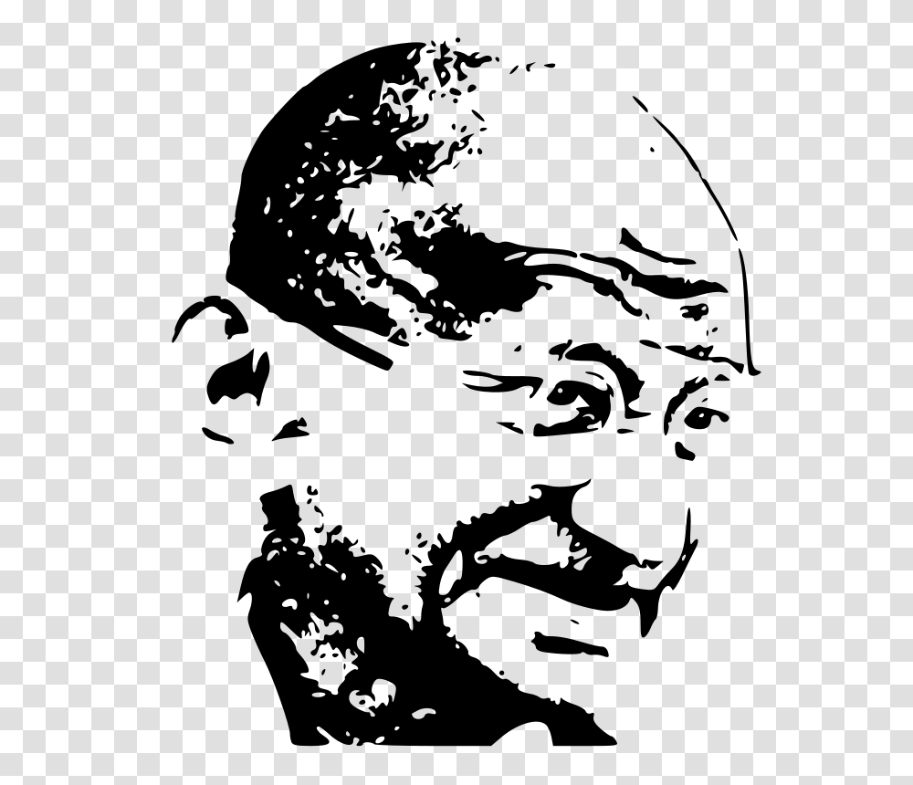 Archie Mahatma Gandhi, Person, Gray, World Of Warcraft Transparent Png