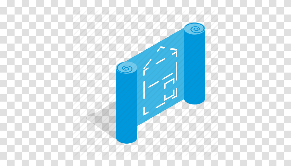 Architect Architectural Blueprint Isometric Paper Project, File Binder, Mobile Phone, Electronics, Cell Phone Transparent Png