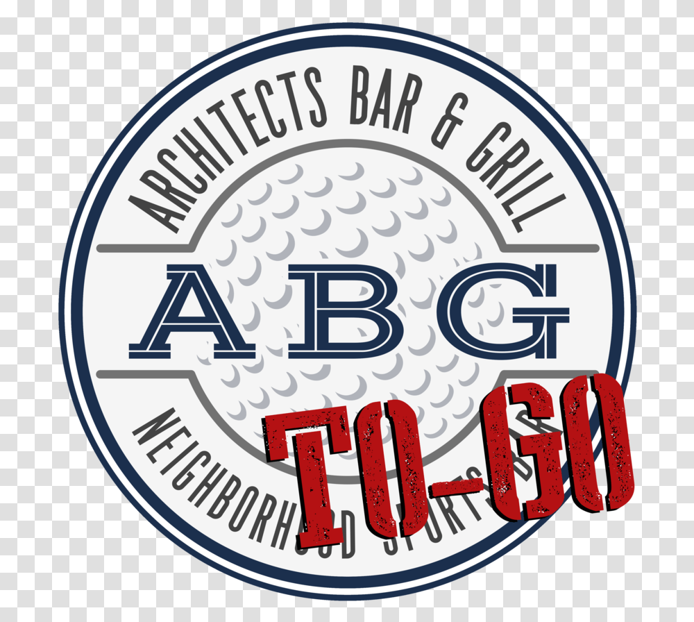 Architectsbargrill Abg To Go Final Red Homegrown By Heroes Logo, Trademark, Label Transparent Png
