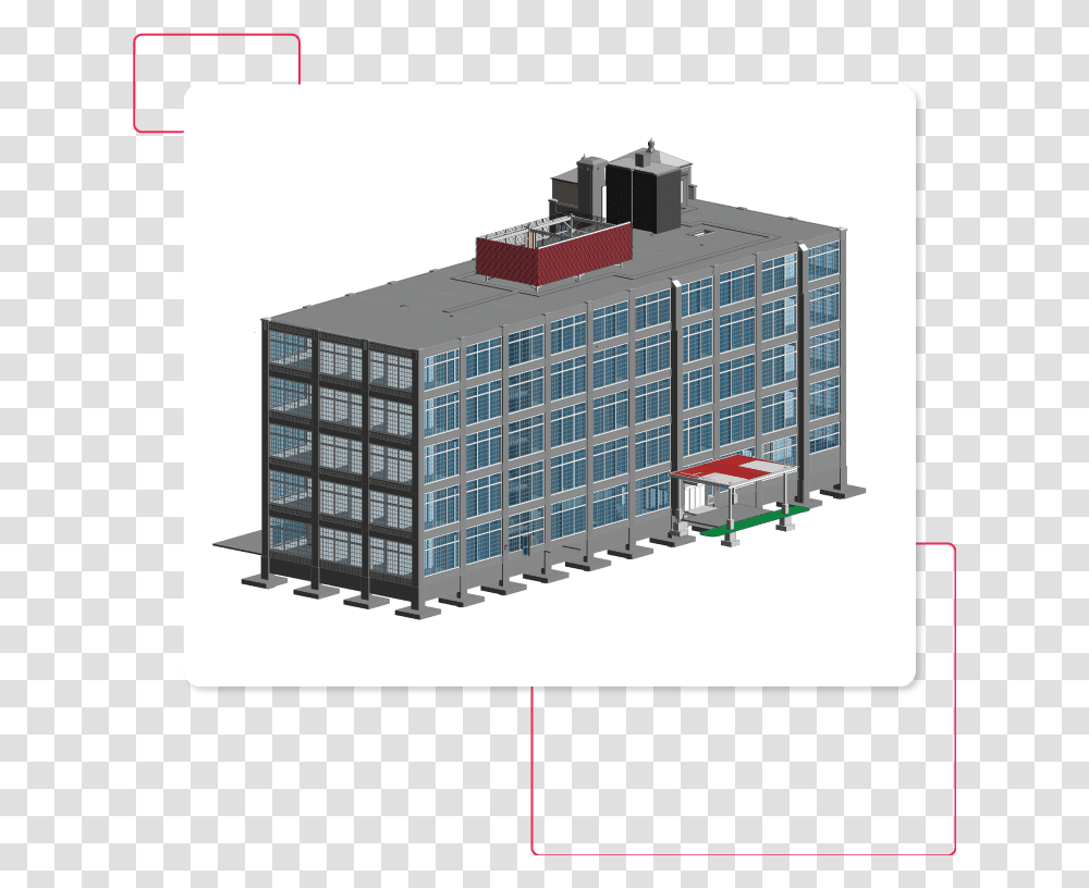 Architectural Bim Model Of Hospitality Project Revit Commercial Building, Private Mailbox, Cabinet, Furniture, Toy Transparent Png