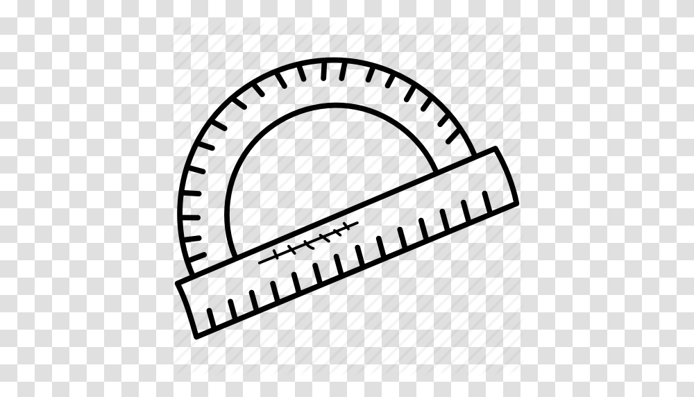 Architectural Protractor Basic Protractor Drafting Tool, Apparel, Cowboy Hat, Sun Hat Transparent Png