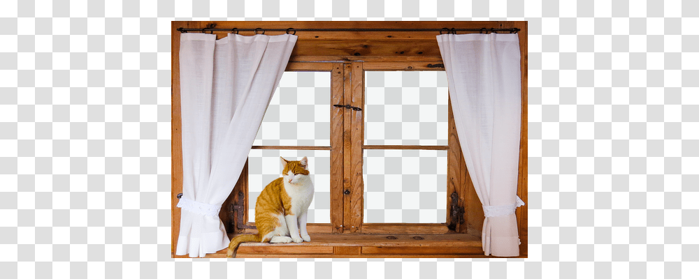 Architecture Animals, Wood, Cat, Pet Transparent Png
