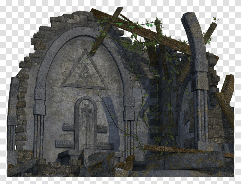 Architecture 960, Crypt, Building, Archaeology, Bunker Transparent Png