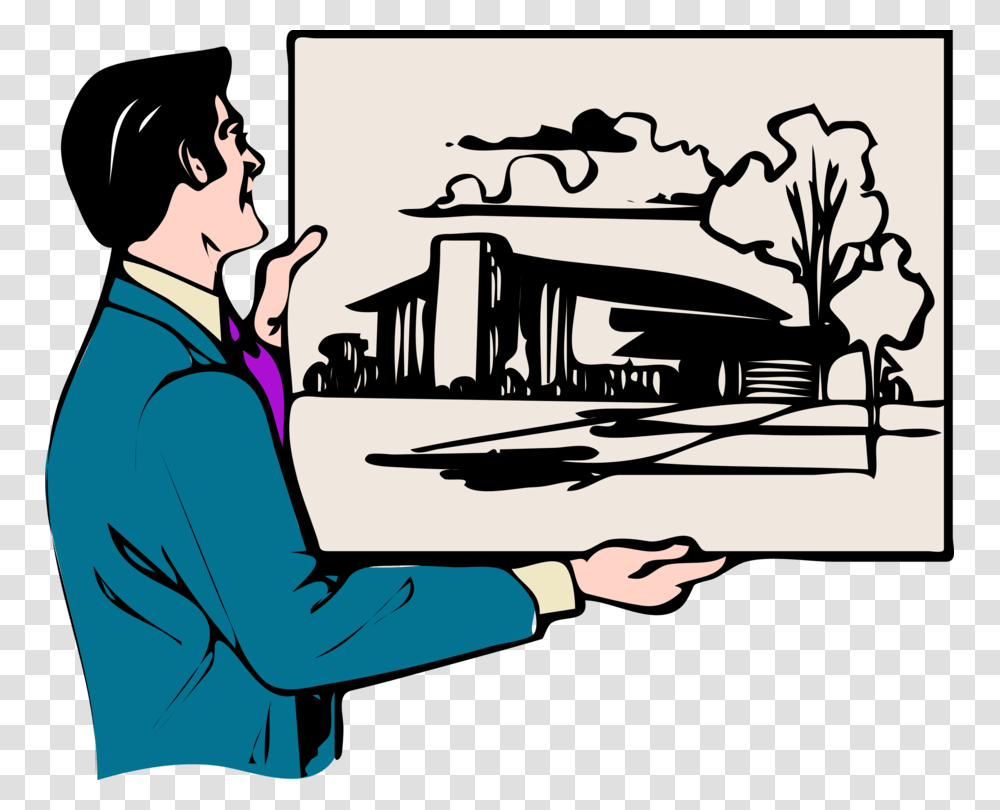 Architecture Art Architectural Drawing, Person Transparent Png