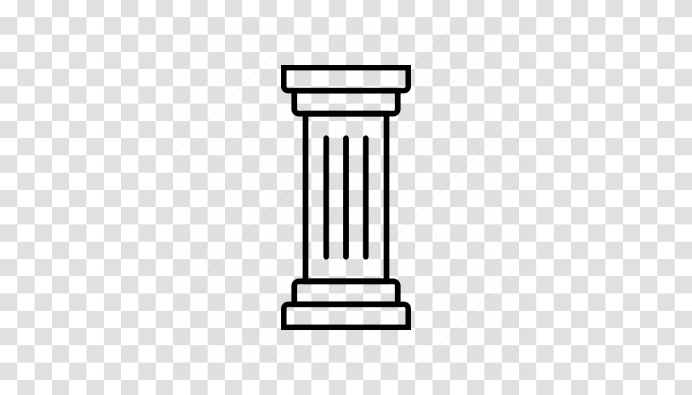 Architecture Art Column Greek Piller Pole Icon, Stand, Shop, Tabletop, Furniture Transparent Png