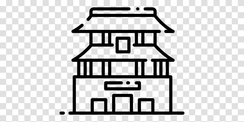 Architecture Beijing Building China City Forbidden Palace Icon, Gray, World Of Warcraft Transparent Png