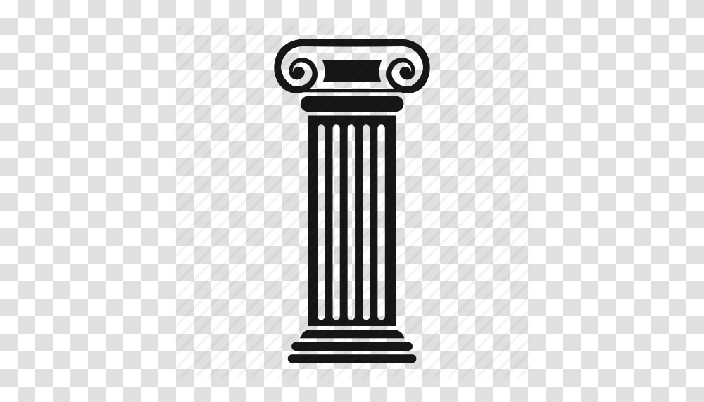 Architecture Building Classic Classical Column Roman Icon, Machine, Bracket Transparent Png