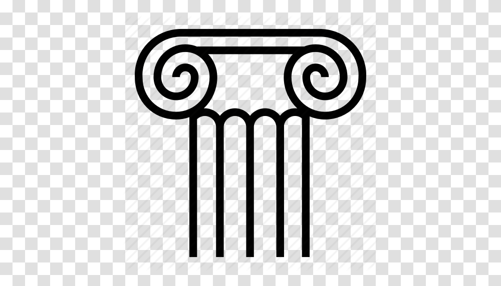 Architecture Column Greek Column History Museum Pillars Icon, Label, Logo Transparent Png