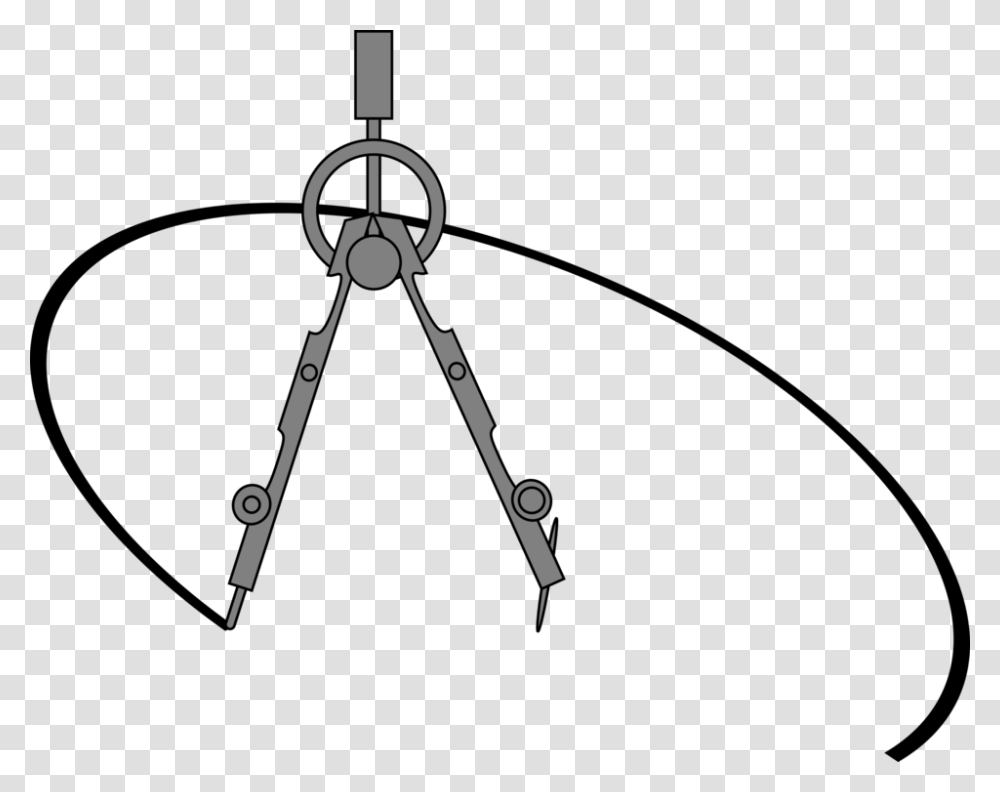 Architecture Compass Drawing Art, Compass Math, Bow Transparent Png