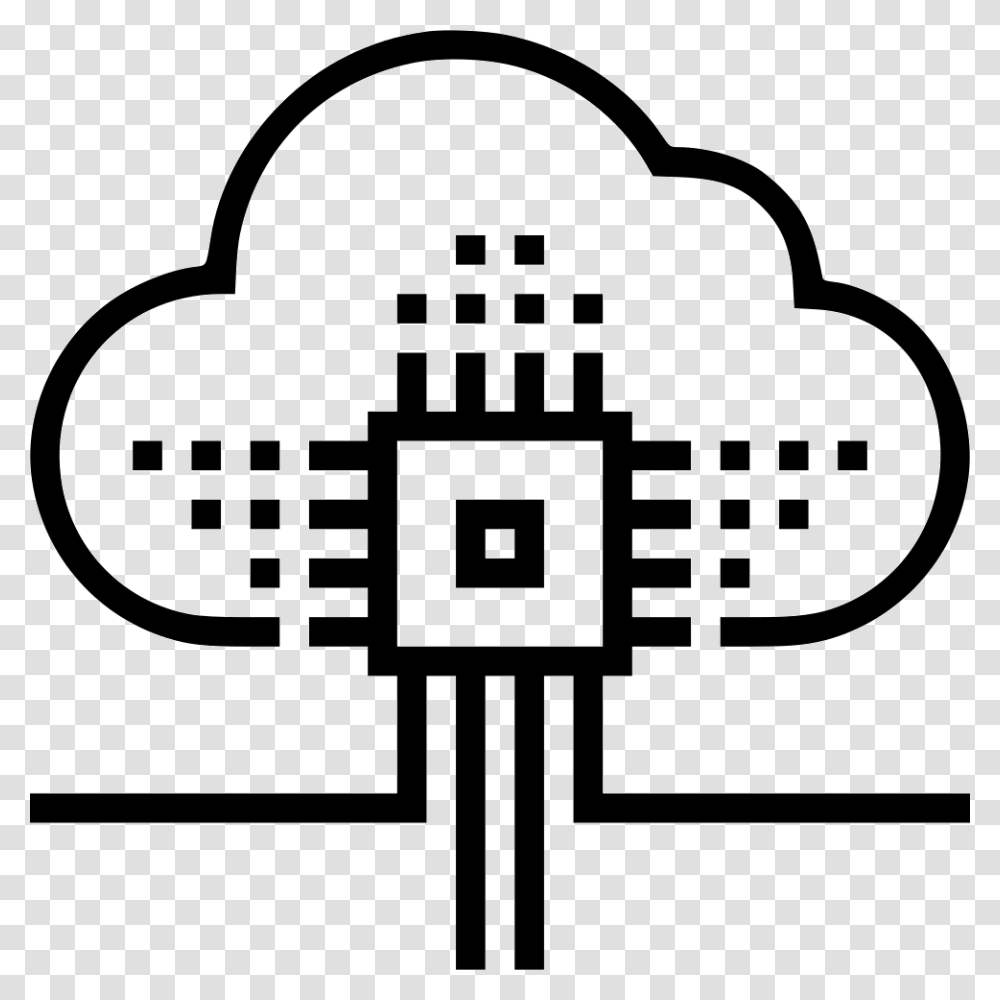 Architecture Icon Internet Of Things Icon Free, First Aid, Stencil, Electronics Transparent Png