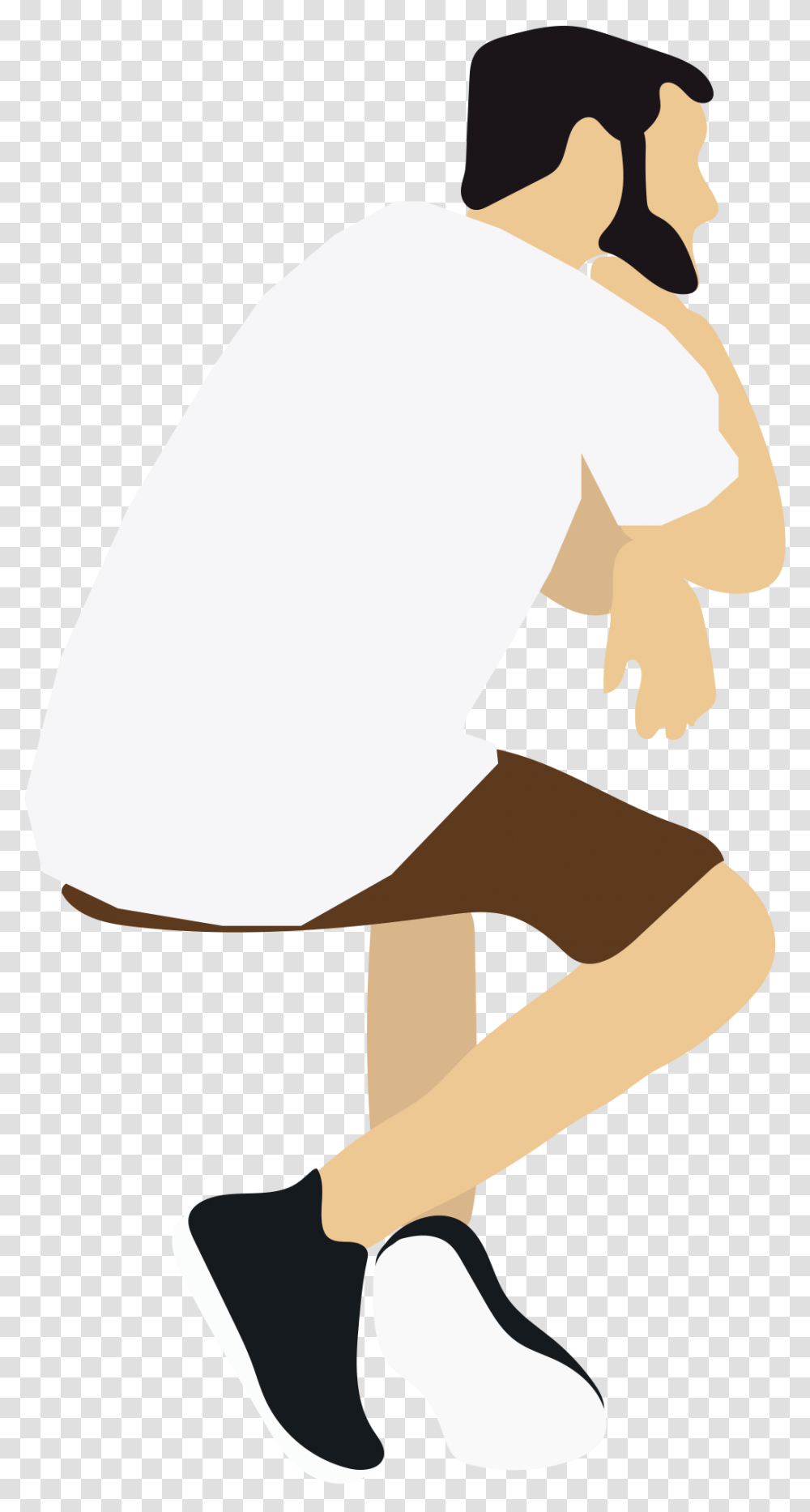 Architecture People Man Sitting Back Cartoon People, Axe, Kneeling, Arm, Outdoors Transparent Png