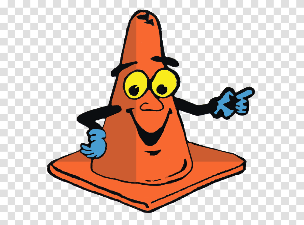 Archived Arden Road Closed Between South Gulph Road Cartoon Traffic Cone, Apparel, Party Hat, Sombrero Transparent Png