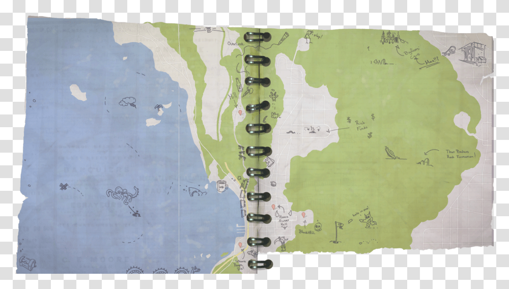 Archived Life Is Strange 2 Map, Diagram, Plot, Atlas Transparent Png