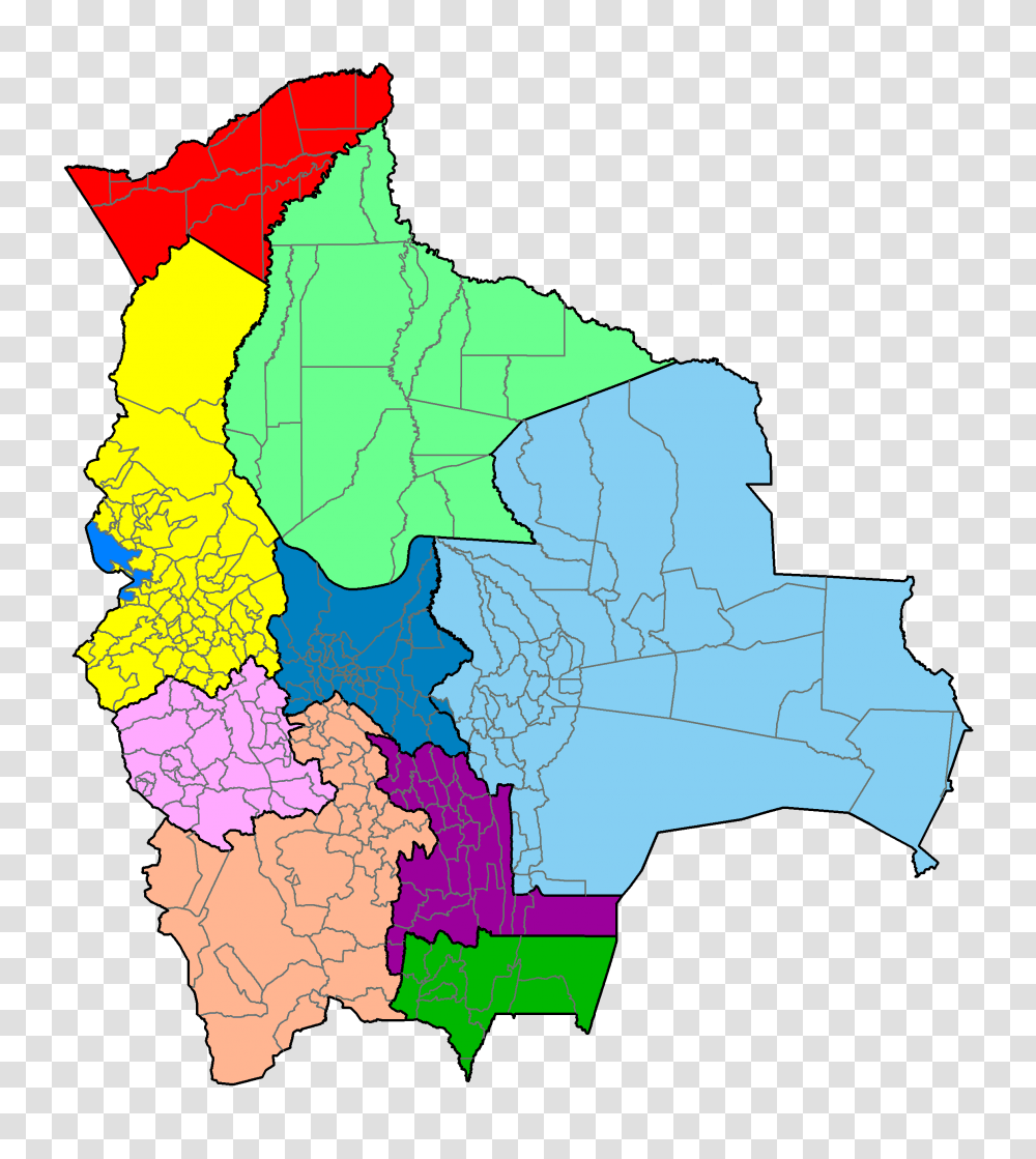 Archivobolivia Division, Map, Diagram, Plot, Atlas Transparent Png