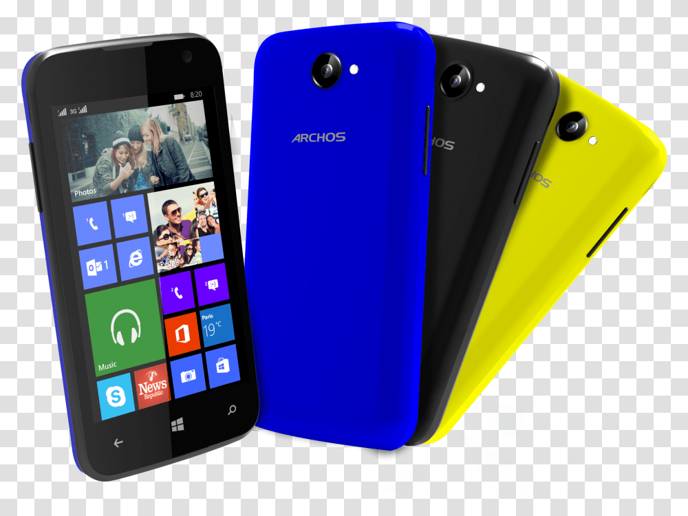 Archos Windows Phones Cesium Archos 40 Cesium, Mobile Phone, Electronics, Cell Phone, Person Transparent Png