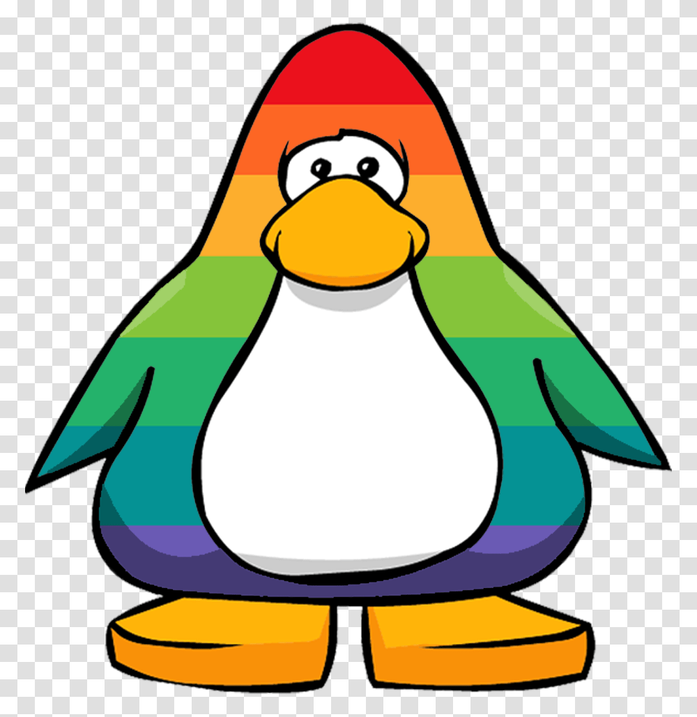 Arco Ris Club Penguin Penguin, Bird, Animal, Label Transparent Png