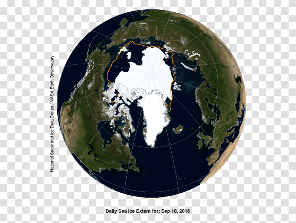 Arctic Sea Ice Concentration Satellite Image Of Arctic Circle, Outer Space, Astronomy, Universe, Planet Transparent Png