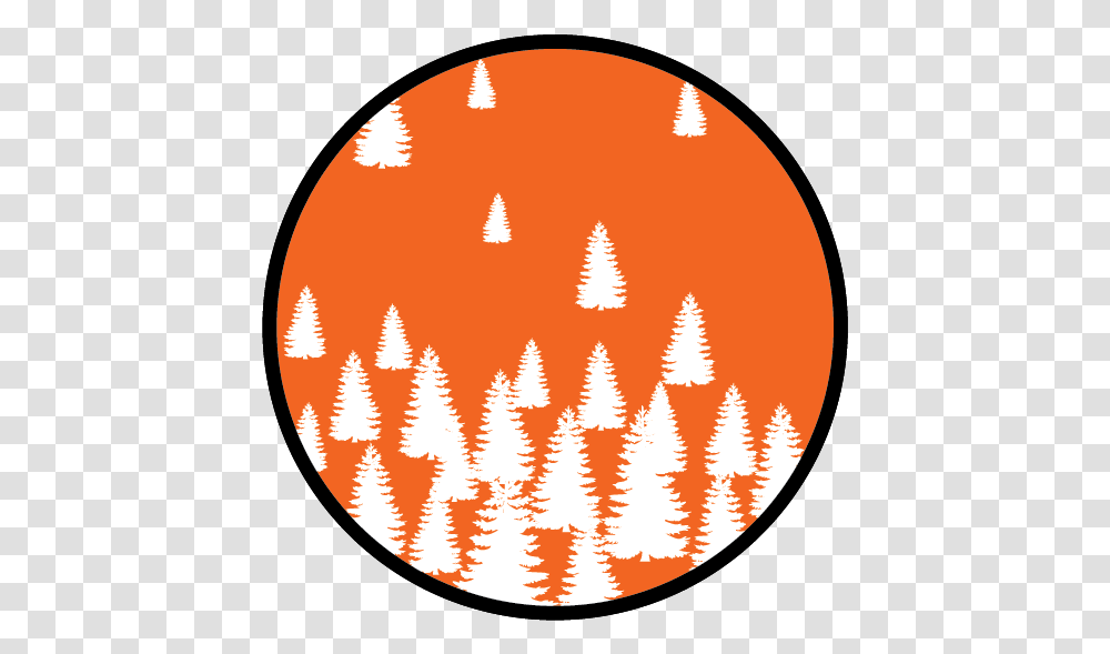 Arctic Treeline Circle, Plant, Logo, Symbol, Trademark Transparent Png