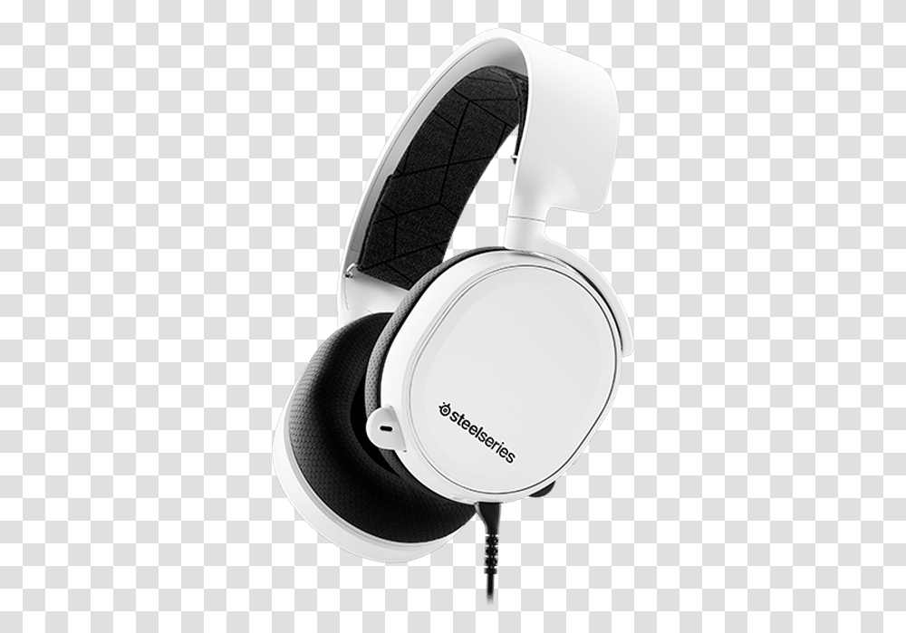 Arctis 3 Wired Steelseries Arctis 3 White, Electronics, Headphones, Headset Transparent Png